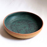 Handmade ceramic flat bowl - Sticky Earth Ceramics