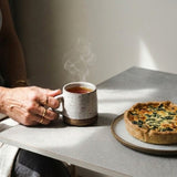 White mug and flatplate bundle for mother's day
