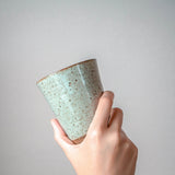 Creamy White Handmade Keep Cup - Sticky Earth Ceramics Singapore