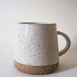White Handmade Ceramic Mug | Sticky Earth Ceramics Singapore